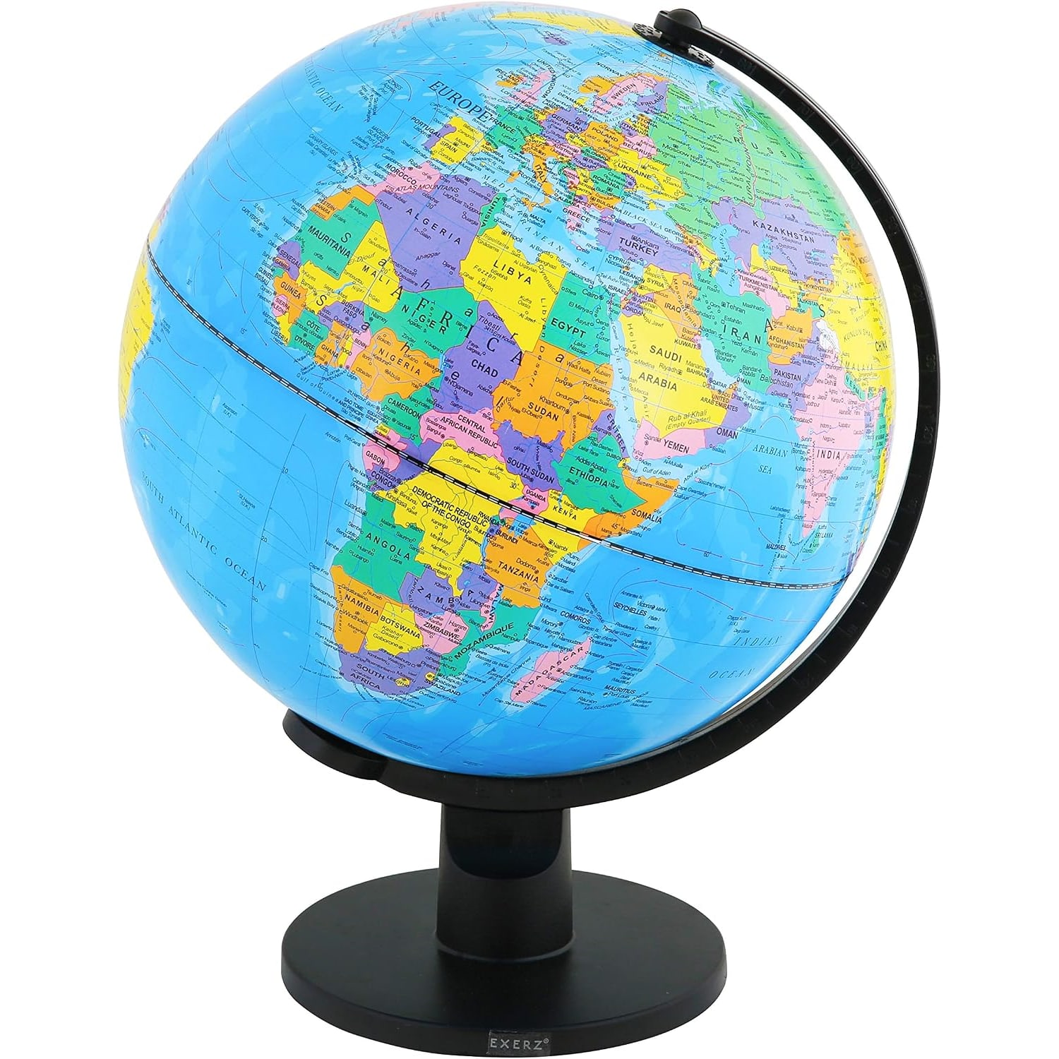 Large Educational World Globe 30cm