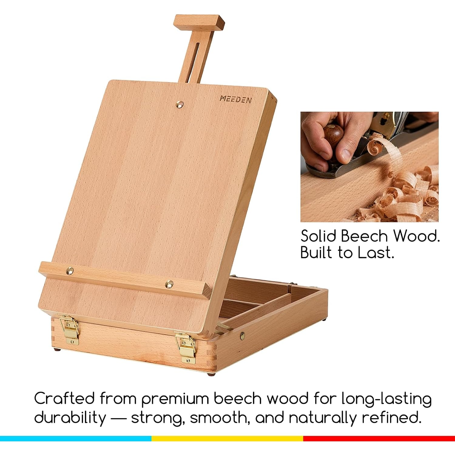 Tabletop Easel with Storage Box