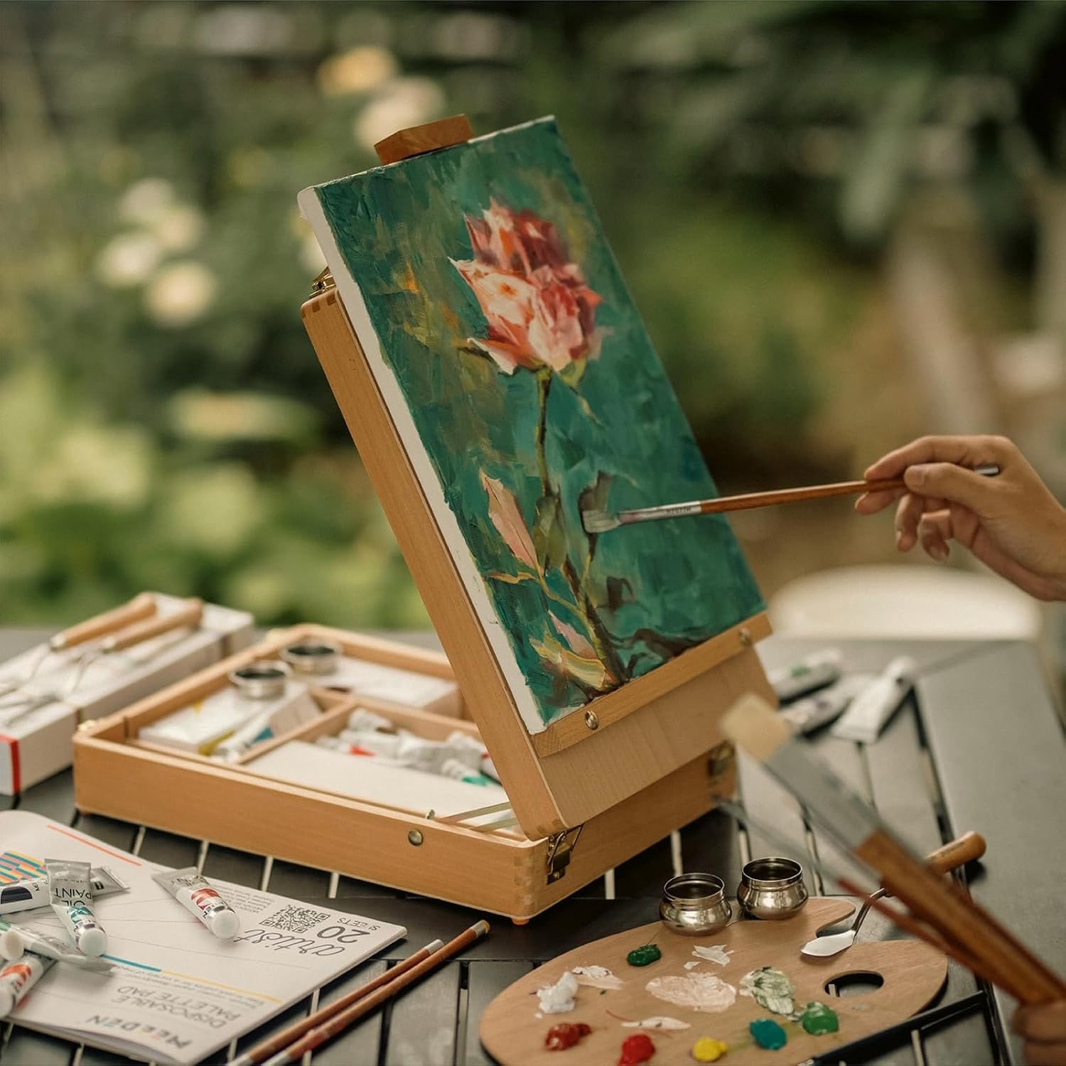Tabletop Easel with Storage Box: image 8