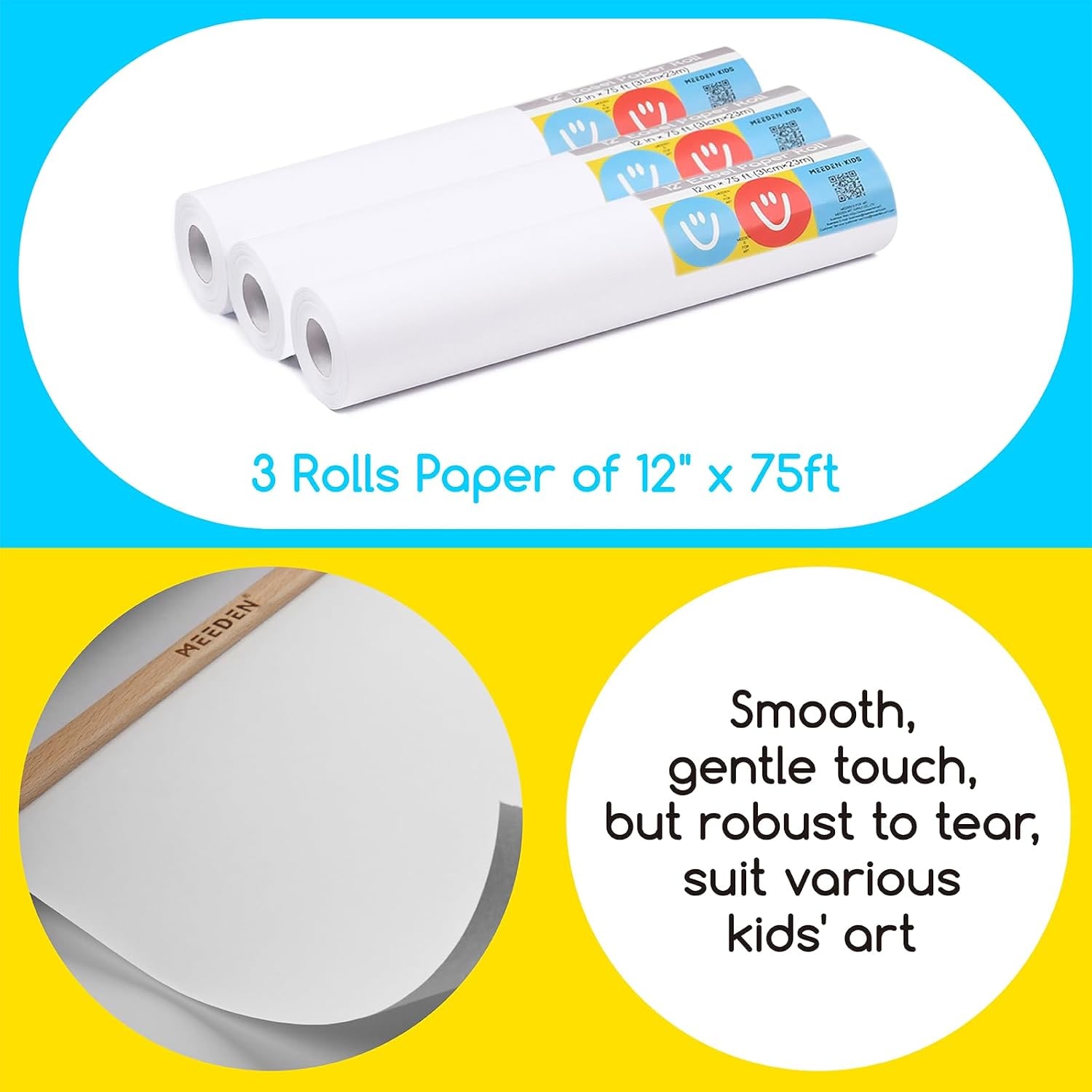 Wooden Paper Roll Easel for Kids: image 3