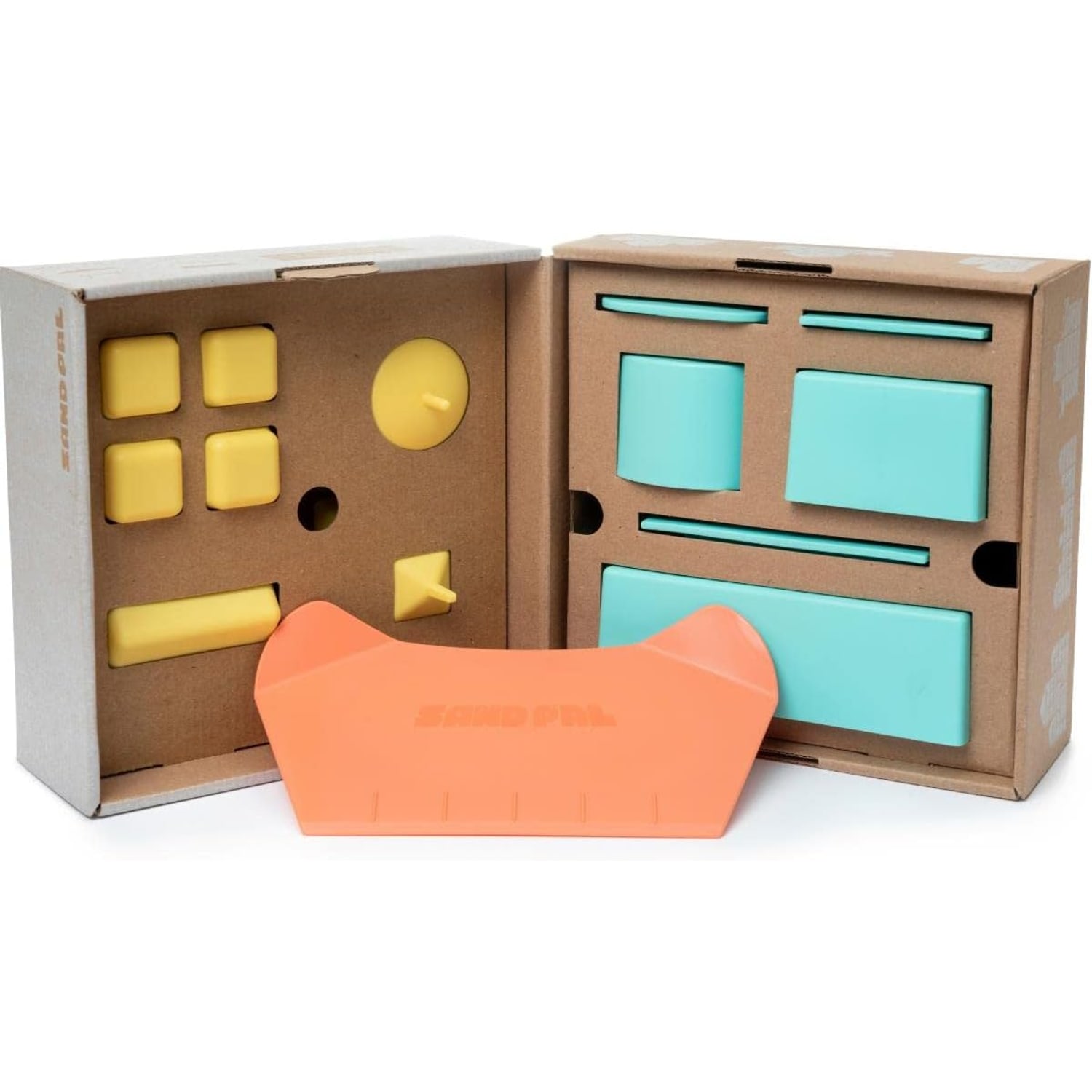 Beach Sand Toy Set with Castle Moulds and Digging Tools