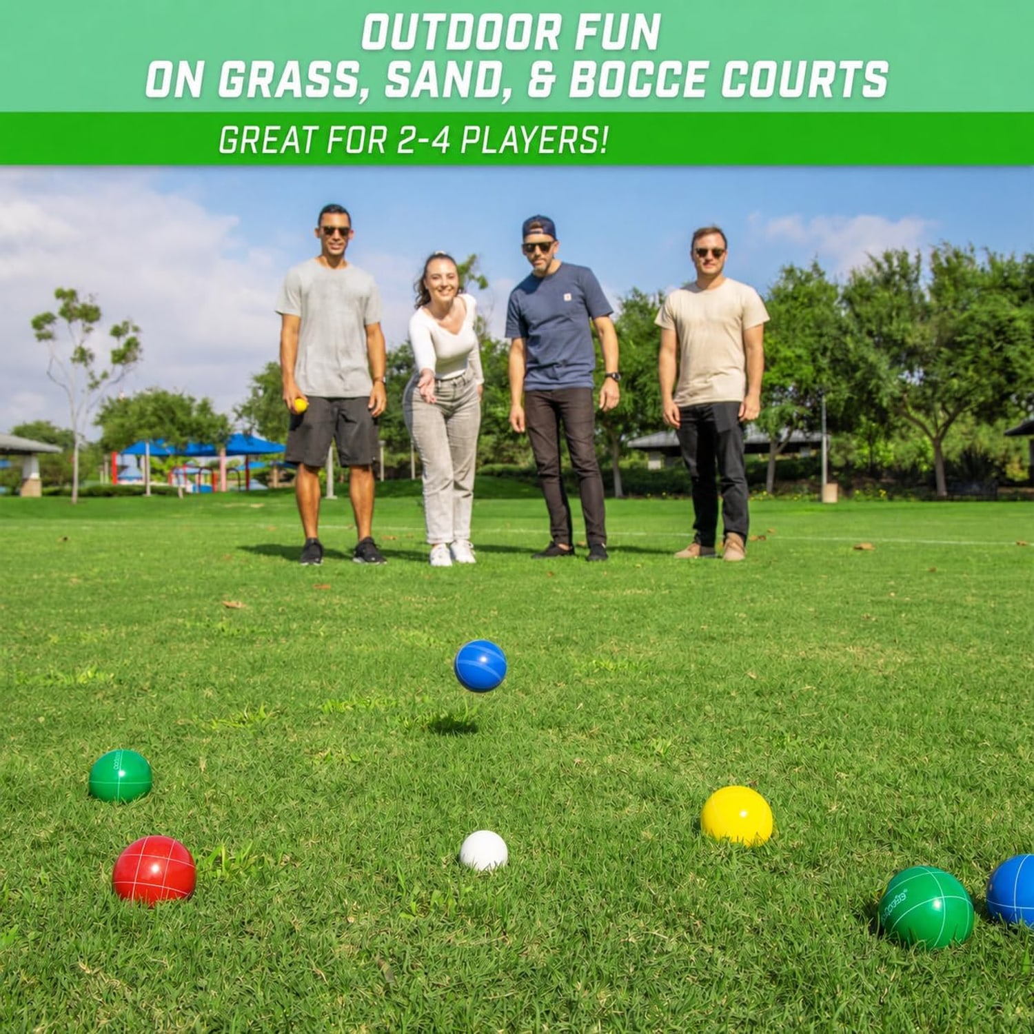 Mini Travel Size Bocce Game Set