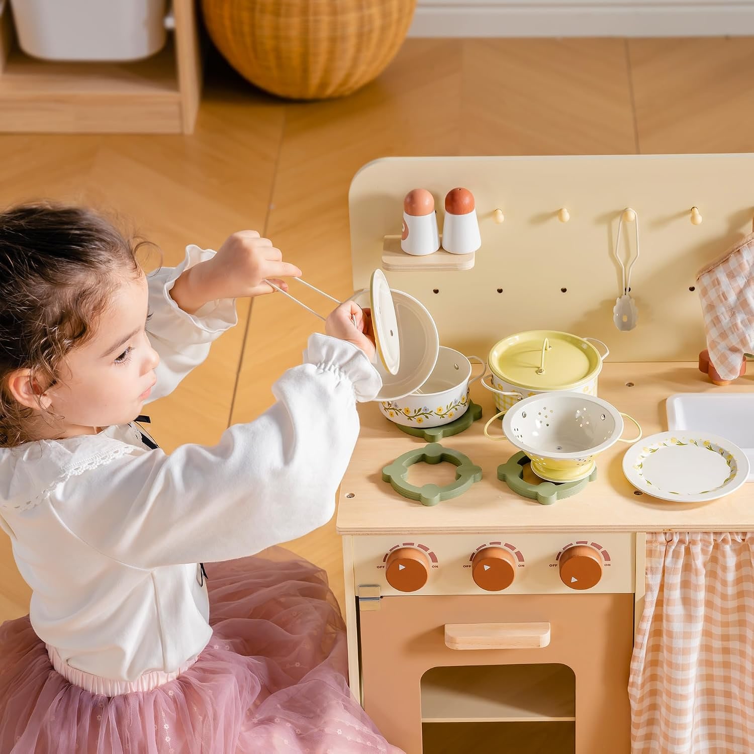 Kids Pots and Pans Playset