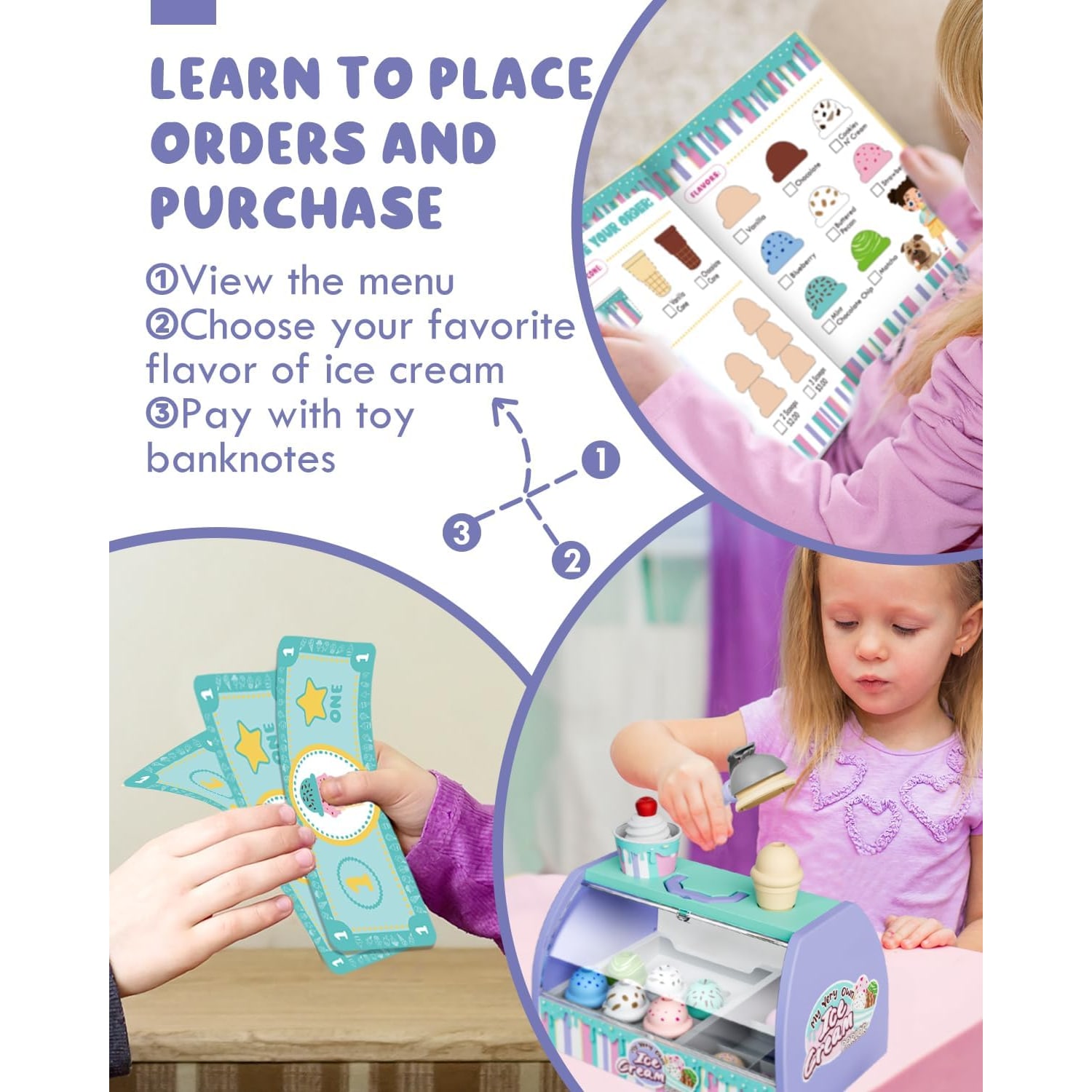Pretend Play Food Set
