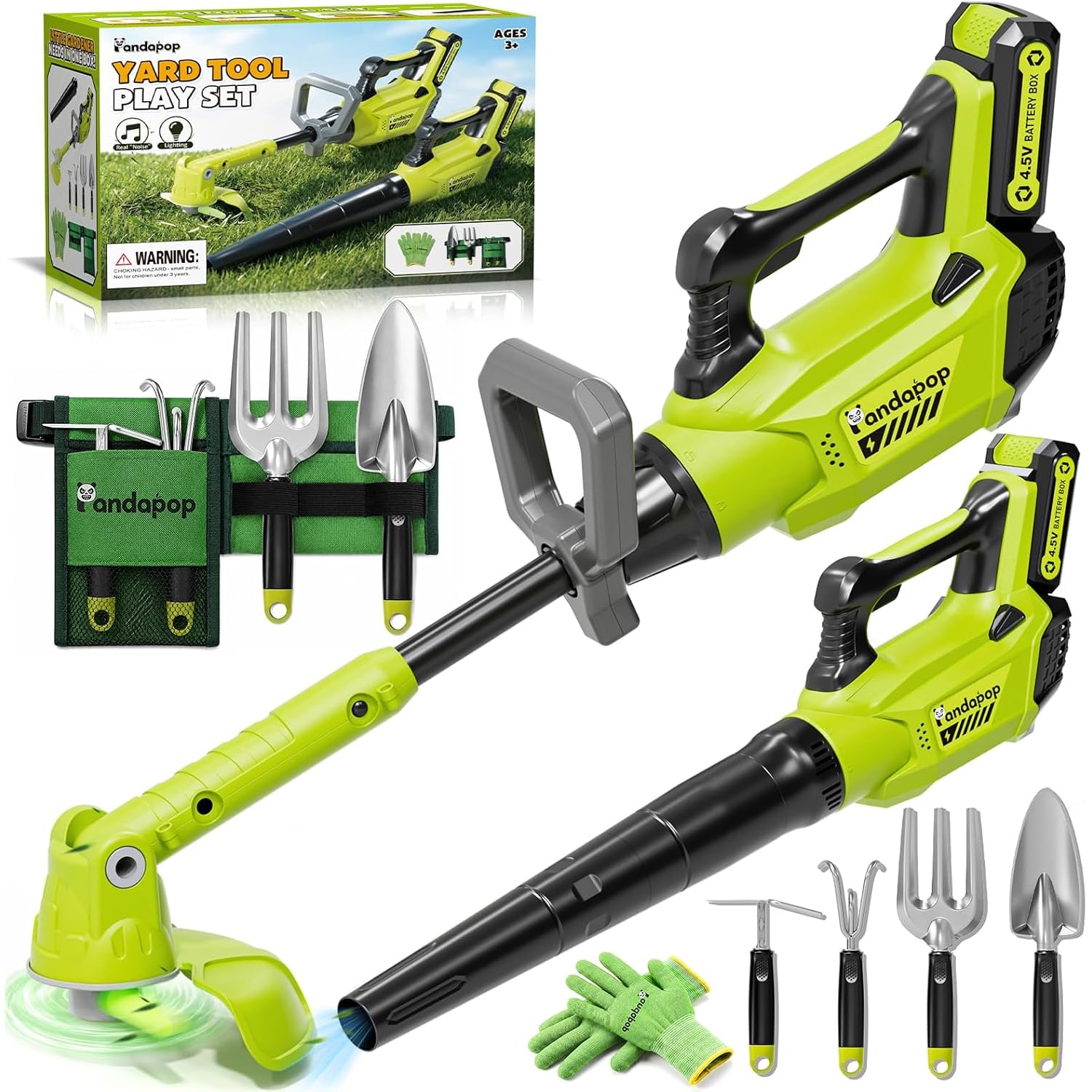 Toy Whipper Snipper and Leaf Blower Garden Set