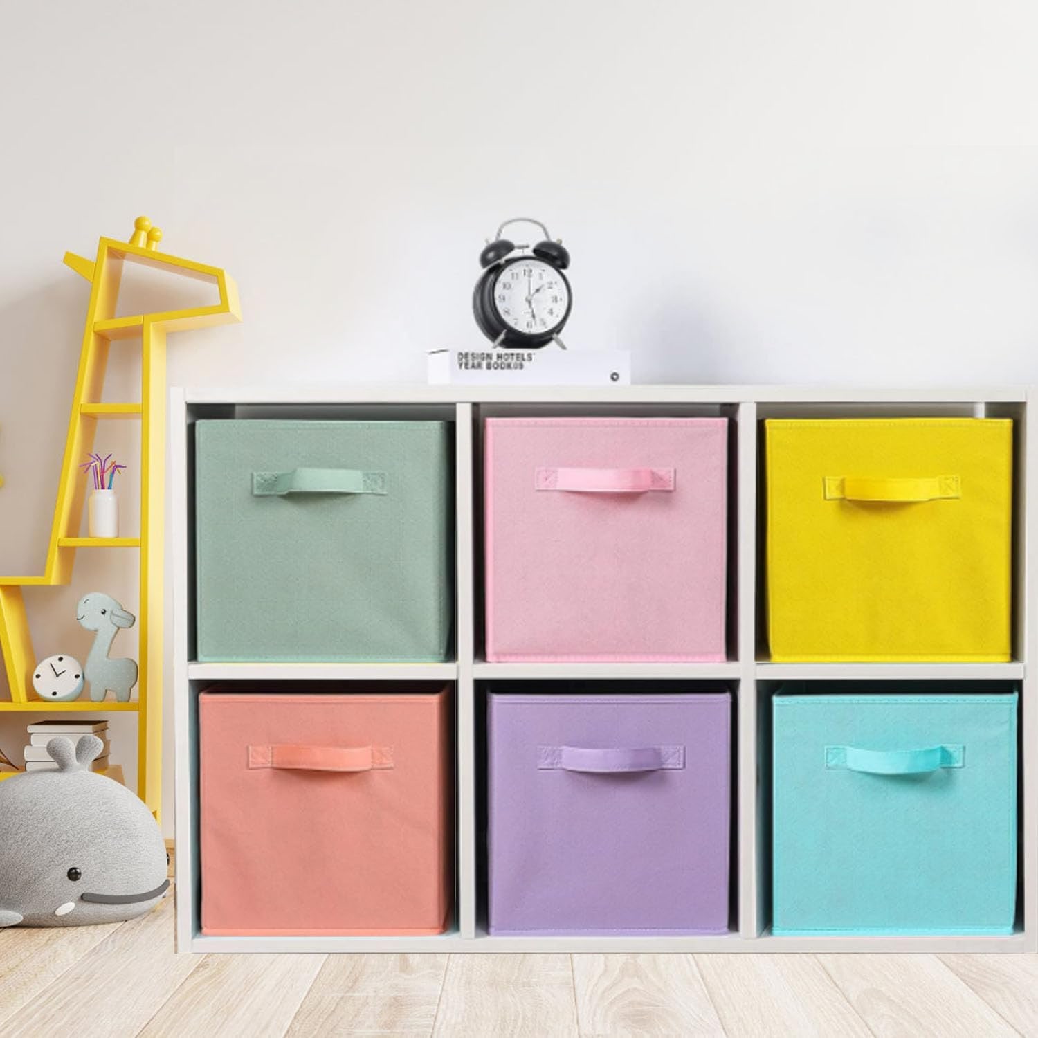 Foldable Cube Storage Boxes 6 Pack: image 5